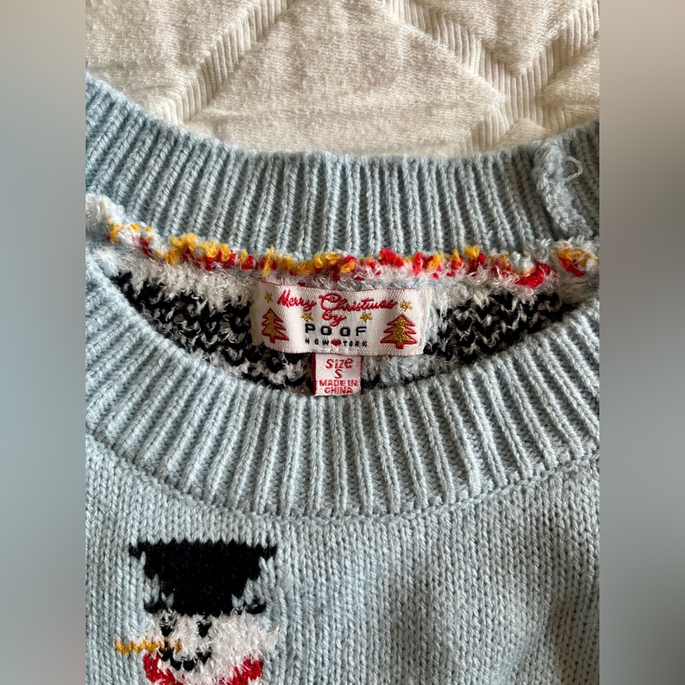 Merry Christmas by Poof! Women’s Cozy Sweater PJ set Size S - Picture 4 of 9
